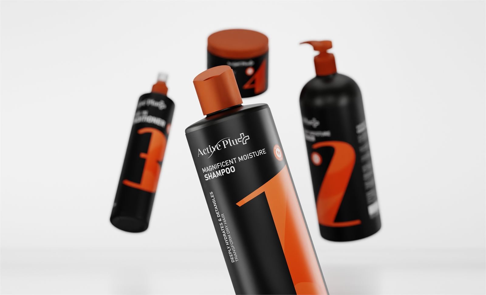 Active Plus four-step hair kit