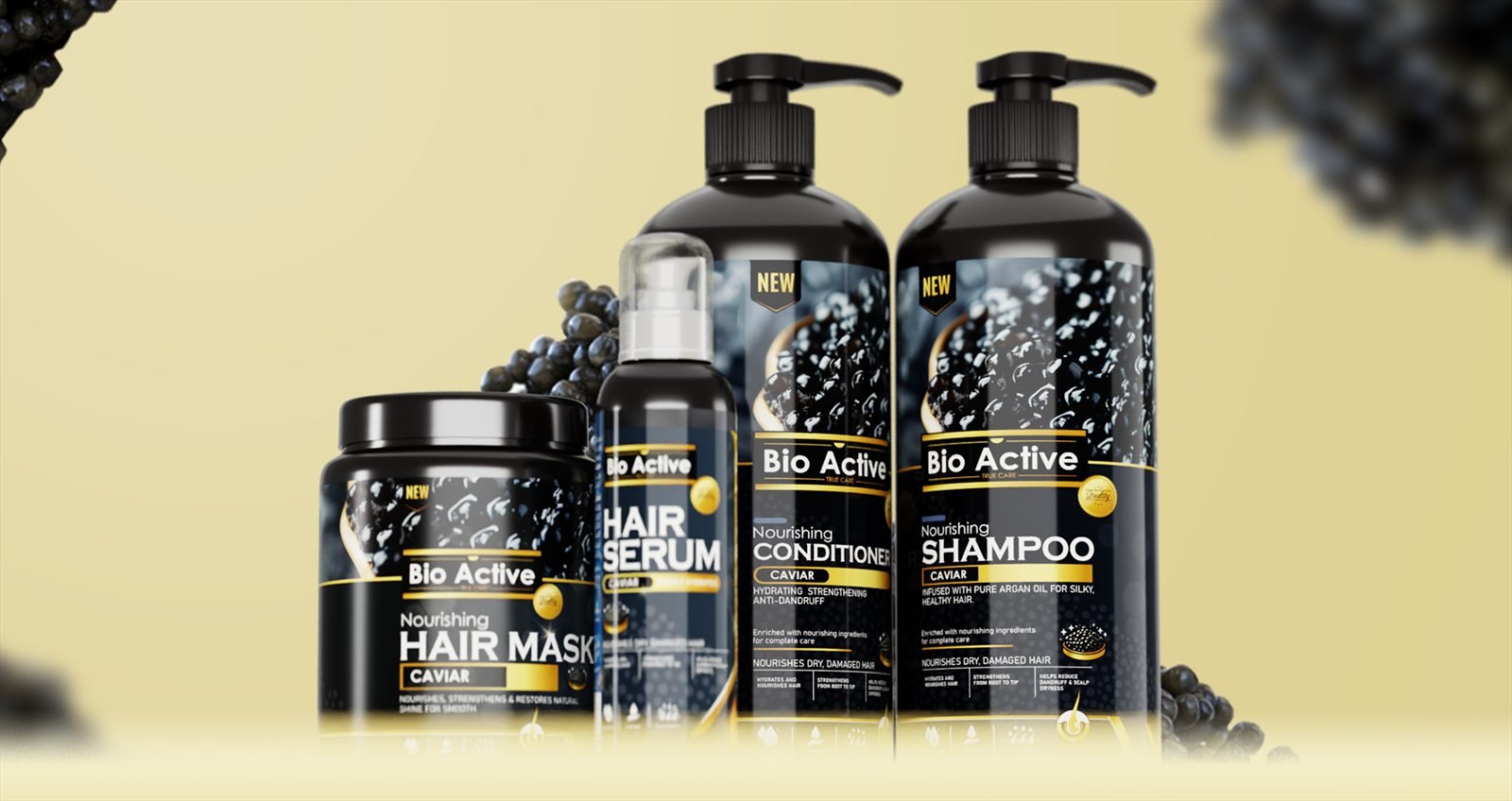 Bio Active caviar range